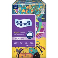 잘풀리는집 미용티슈 240매, 240매입, 6개