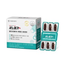 대웅제약 세노메가 알티지 오메가3 루테인 비타민D 60p, 1개, 60g