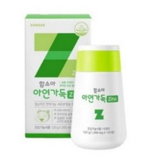 함소아 아연가득, 120정, 1개