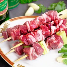 [100% 손질 양고기] 숄더랙 프렌치렉 토마호크 양꼬치 양갈비 프렌치드 램 큐브 스테이크 프리미엄 호주산 구이용, 10) 램 큐브 양고기 500g