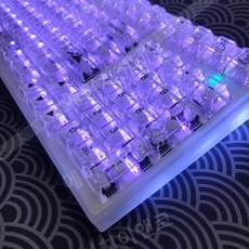 투명 기계식 키보드 크리스탈 132키 키캡, 공식 표준, 투명 키보드 키캡, 없음