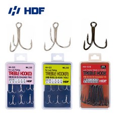 HDF 해동 트레블훅 HH-519 메탈지그 미노우 하드베이트 바늘, 4