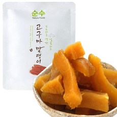해남달콤한자연식품 순수고구마말랭이60g-10봉 오픈기념특가대용량, 10봉