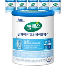 셀렉스 썬화이버 프리바이오틱스 유산균, 6개, 250g