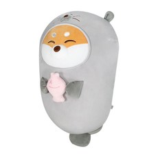 모찌타운 해냥이와 개달이 대형 모찌 인형 시바, 65cm, 그레이