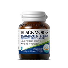 블랙모어스 멀티비타민 플러스 에너지 33.69g, 30정, 1개
