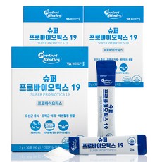 퍼펙트바이오틱스 슈퍼 프로바이오틱스 19 유산균, 3개, 60g, 60g