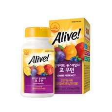 얼라이브 원스데일리 포 우먼 멀티 비타민, 60정, 1개