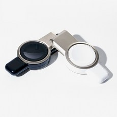 어디서든 주머니에 쏙 초미니 휴대용 애플 워치 갤럭시 워치 충전기, 블랙 - 갤럭시워치 전용
