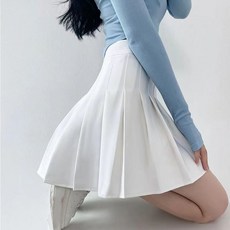 여성 골프웨어 트레이닝 스커트 세트