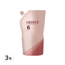 올디브 더 프로페셔널 헤어컬러 6 산화제, 1000ml, 3개