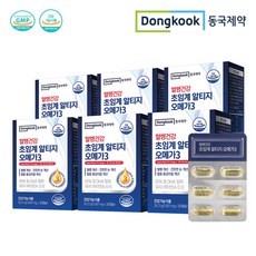 동국제약 혈행건강 초임계 알티지 오메가3, 30캡슐, 6개