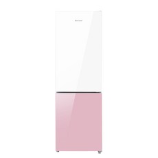클라윈드 피트인 파스텔 콤비냉장고 312L 방문설치, 핑크 + 화이트, KRNC312PSM1