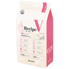 유한양행 Recipe V 고양이 연령별 맞춤식사료, 키튼, 1.2kg, 1개