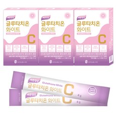 바른정성 글루타치온 화이트 4g x 30포, 120g, 3박스