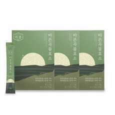 건강한약속 바른 곡물효소 3박스 총90포 발효효소 식이섬유 유산균, 30포, 3개