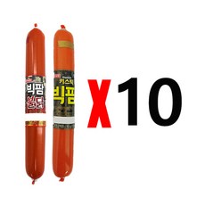 롯데 빅팜 60gX10개+빅팜불닭 60gX10개 기획 간식 소시지 주전부리 안주 출출할때, 1개, 60g10