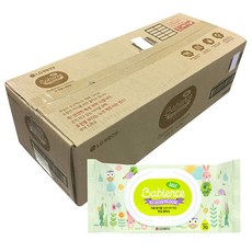 베비언스 by 헤링본 베이직 물티슈 캡형, 70매 x 10개, 10팩, 70매