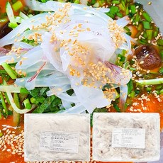 한치채 한치채다리 200g / 2개 5개 10개 / 냉동 아이스박스포장포함 물회 회냉면 오징어회, 한치채200g