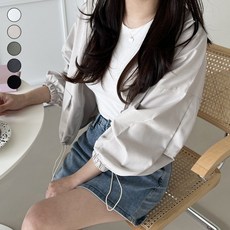 바비팩토리 여성용 바람막이 아노락 자켓 집업 점퍼 윈드 자켓