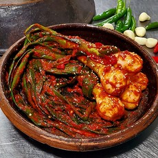 전라도꽃김치 전라도김치 줄기양파김치 국내산 수제 양파김치 전라도 무안줄기양파, 2kg