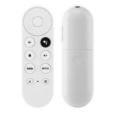 크롬캐스트 신제품 블루투스 음성 G9N9N 리모컨 구글 TV 크롬캐스트 4K 스노우 교체용, 한개옵션0