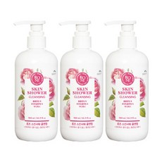3개)꽃을든남자 로즈 스킨샤워 클렌징530ml, 530ml, 3개