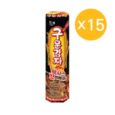 구운감자 텍사스핫바베큐, 27g, 15개