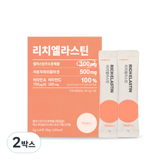 트루알엑스 리치엘라스틴 콜라겐/히알루론산, 2개, 28g