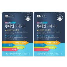 종근당 루테인 오메가3 30정, 2개입