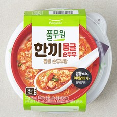 풀무원 한끼 몽글 순두부 짬뽕 순두부탕, 277g, 1개