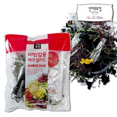 자애인 비빔밥용 해초샐러드 100g (10g x 10봉 + 비빔장 10개), 10개, 단품