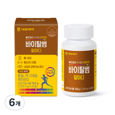 대웅제약 바이탈썸 칼마디 102g, 60정, 6개