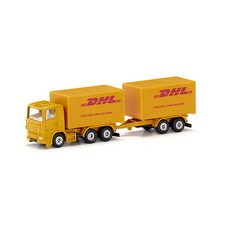 시쿠 DHL 트럭 앤 트레일러 중장비 SK1694, 혼합색상