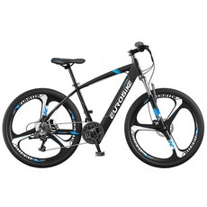 emtb 로드 전기 산악 자전거 3륜 삼륜 가성비 전기자전거 26 인치 강력한 250W 모터 산악 21 속도 36V13AH 큰 배터리 이동식 리튬 배터리 전자, 90km, 1-21