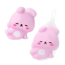 애니멀 말랑이 세트 스퀴시 피규어 X 2개, 토끼