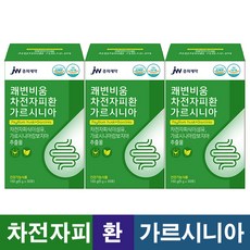 JW중외제약 굿모닝케어 쾌변명장, 3통
