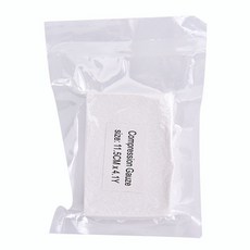 응급 처치 및 외상 키트 멸균 압축 거즈 드레싱, 한개옵션0