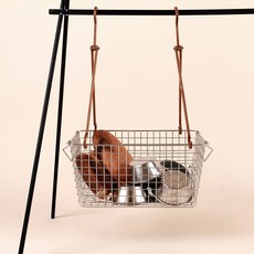 캠핑 인디언 행어 와이어바스켓 걸이, 행어 바스켓걸이_(L)