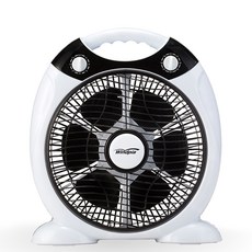 윈드피아 울트라 박스팬 25cm, WA-300S, 블랙