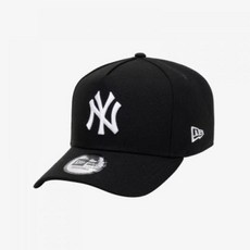 뉴에라 뉴에라 940 MLB 화이트 온 블랙 뉴욕 K프레임 볼캡 블랙_K 13583793