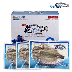 HACCP 인증 신안우럭 반건조 우럭 3팩 구성, 건우럭 4호(300~350g)