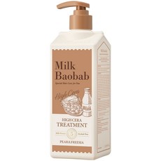 밀크바오밥 하이세라 트리트먼트 페어앤프리지아, 1개, 500ml