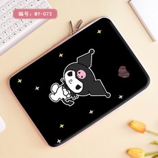 산리오 마이멜로디 패드 파우치 쿠로미 시나모롤 포차코 태블릿 노트북 가방, F