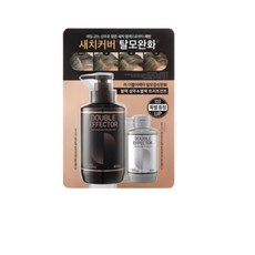 [400개 한정] 려 더블이펙터 새치커버 블랙샴푸 321ml+트리트먼트 110mlx2