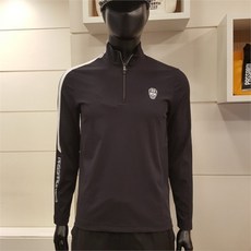 파사디골프(대전둔산점) 남성간절기 소매배색 반집업티셔츠 Q22STP005X1