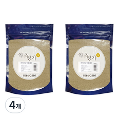 약초명가 현미미강가루 쌀가루, 250g, 4개