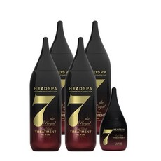 헤드스파7 로얄블랙 210mlx4+50ml, 블랙브라운