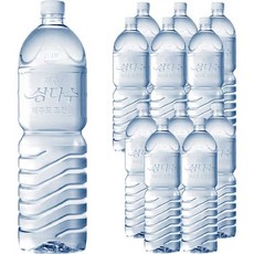 제주삼다수 그린 무라벨, 2L, 12개