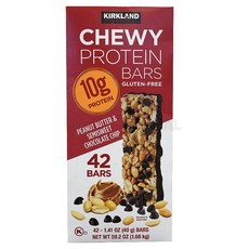 코스트코 커클랜드 츄이 프로틴 바 40g x 42개, 단품, 단품